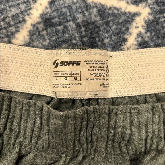 DARK GREEN SOFFE SHORTS - Picture 3 of 4